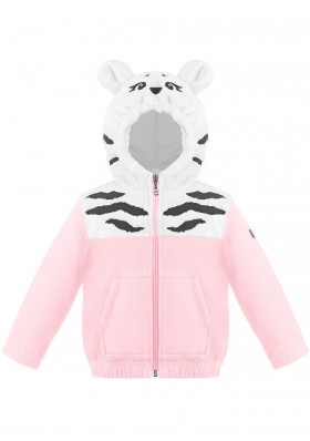 Children\'s girls sweatshirt Poivre Blanc W21-1606-BBGL Hybrid Fleece Hoody angel pink 7